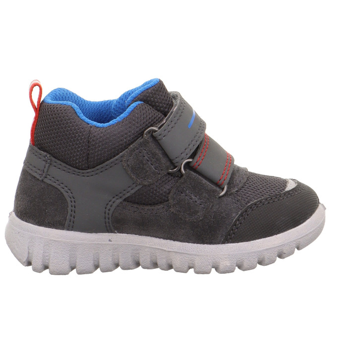 TRZEWIKI SUPERFIT SPORT7 MINI GRAU/BLAU 1-006189-2000 GORE-TEX