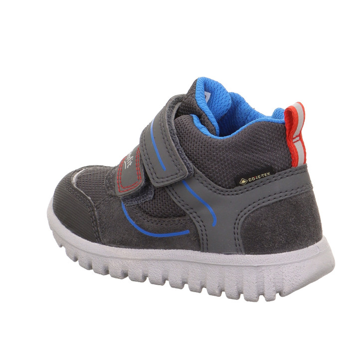 TRZEWIKI SUPERFIT SPORT7 MINI GRAU/BLAU 1-006189-2000 GORE-TEX