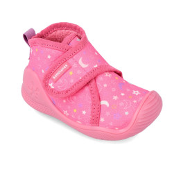PANTOFLE TEKSTYLNE KAPCIE BIOMECANICS 231291-D FUCSIA