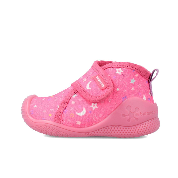 PANTOFLE TEKSTYLNE KAPCIE BIOMECANICS 231291-D FUCSIA