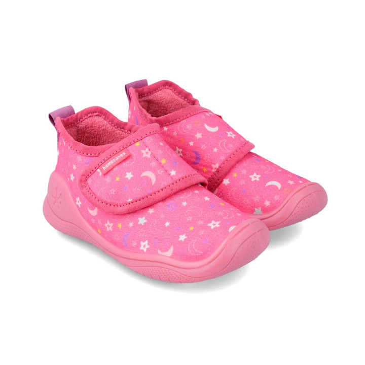 PANTOFLE TEKSTYLNE KAPCIE BIOMECANICS 231296-B FUCSIA
