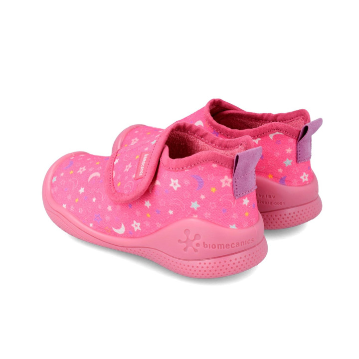 PANTOFLE TEKSTYLNE KAPCIE BIOMECANICS 231296-B FUCSIA
