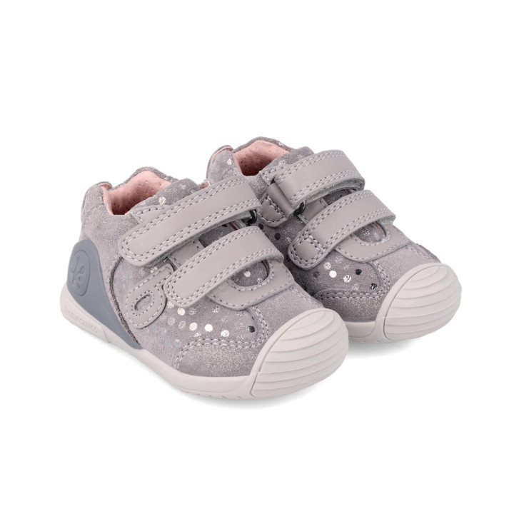 SHOES BIOMECANICS FIRST STEP 231116-A GRIGIO