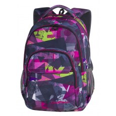 BACKPACK COOLPACK BASIC PLUS PINK ABSTRACT 27L (A143)