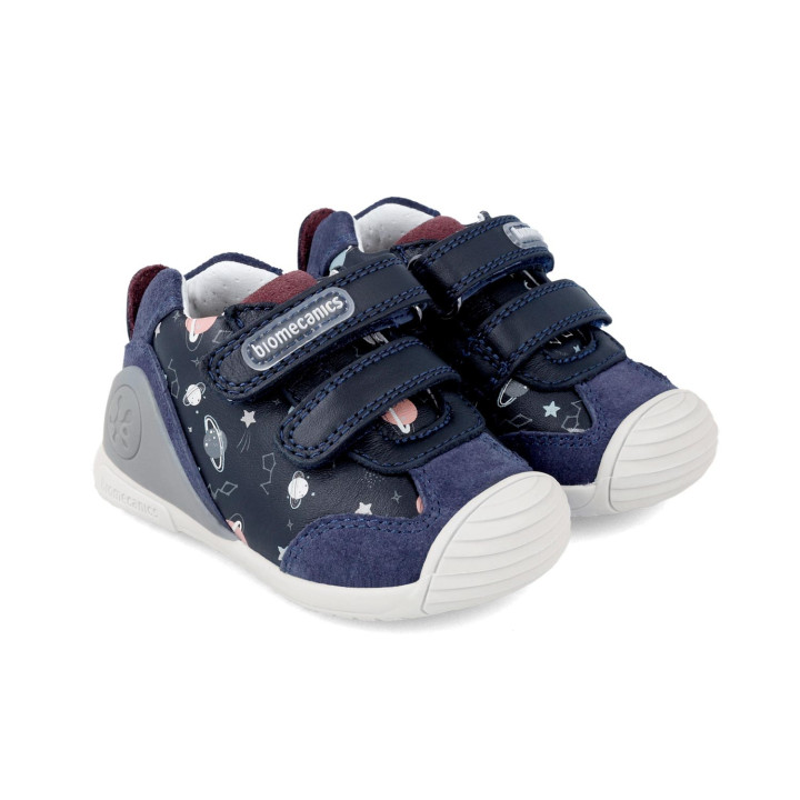 SHOES BIOMECANICS FIRST STEP 231129-A AZUL MARINO