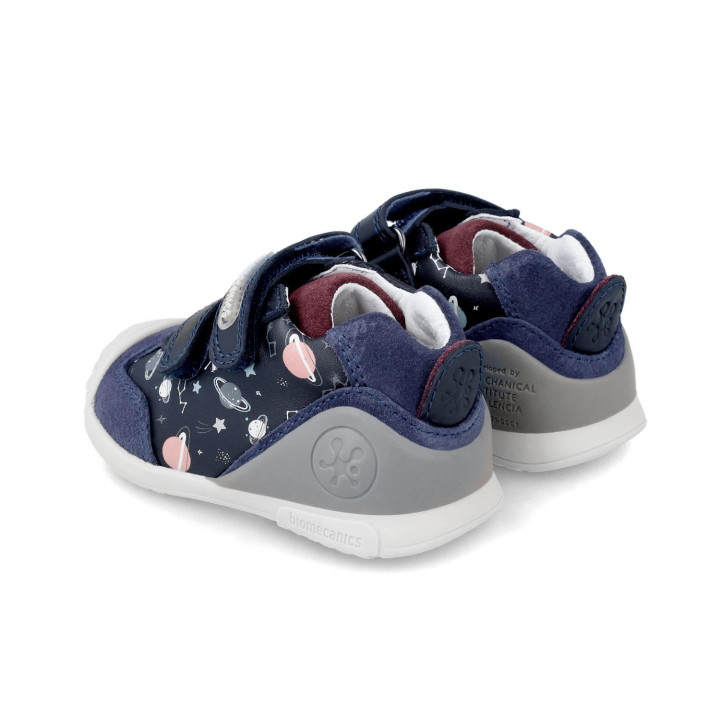 SHOES BIOMECANICS FIRST STEP 231129-A AZUL MARINO
