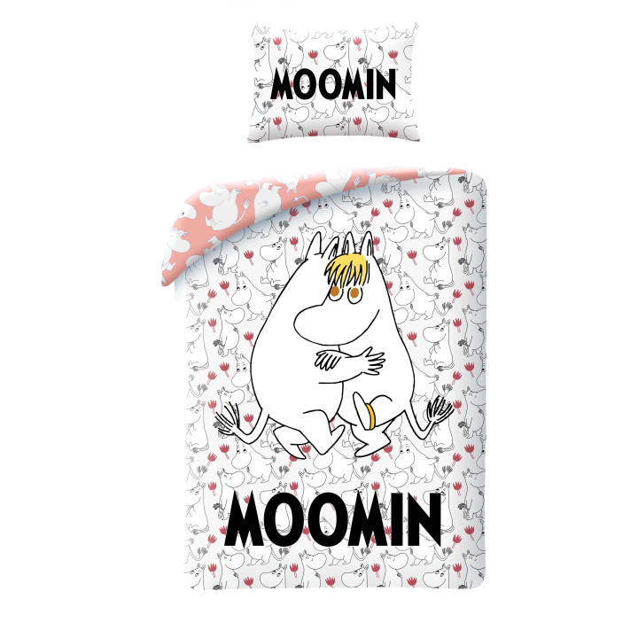 SINGLE DUVET SET 140 X 200 CM MOOMIN MO-9891B