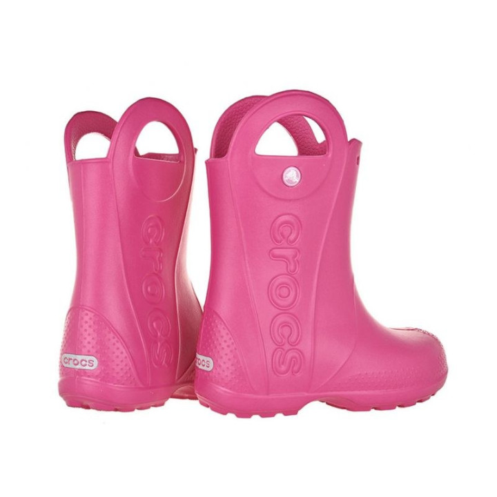 CROCS KIDS HANDLE IT RAIN BOOT 12803 CANDY PINK