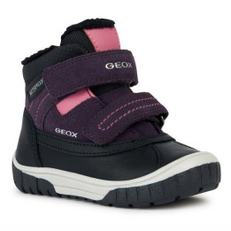 SHOES GEOX OMAR WPF BLACK/VIOLET AMPHIBIOX