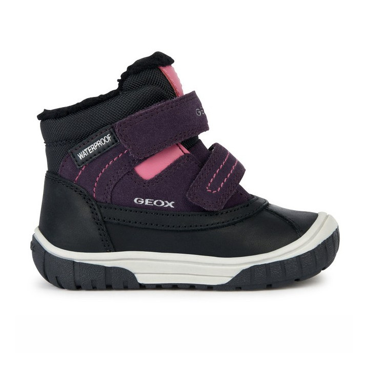 TRZEWIKI ZIMOWE GEOX OMAR WPF BLACK/VIOLET AMPHIBIOX