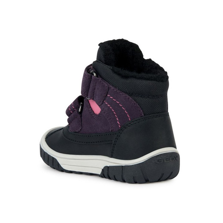 TRZEWIKI ZIMOWE GEOX OMAR WPF BLACK/VIOLET AMPHIBIOX