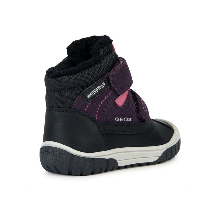SHOES GEOX OMAR WPF BLACK/VIOLET AMPHIBIOX