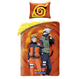 POŚCIEL BAWEŁNIANA 140 X 200 CM NARUTO SHIPPUDEN NSH-3336BL