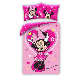 POŚCIEL BAWEŁNIANA 140 X 200 CM DISNEY MINNIE MOUSE MN-1924BL