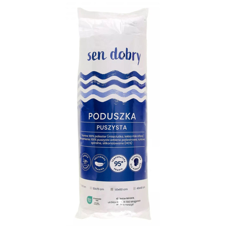 PODUSZKA PIKOWANA SEN DOBRY 50 X 70 CM