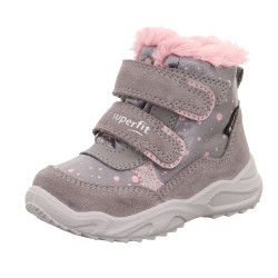 ŚNIEGOWCE SUPERFIT GLACIER GRAU/ROSA 1-009226-2500 GORE-TEX