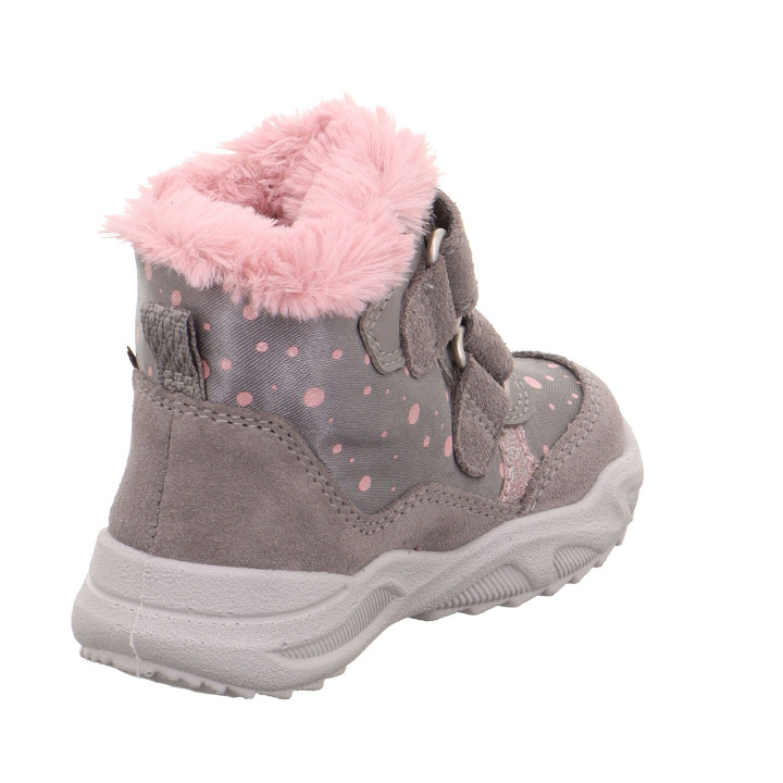 ŚNIEGOWCE SUPERFIT GLACIER GRAU/ROSA 1-009226-2500 GORE-TEX