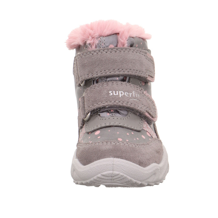 ŚNIEGOWCE SUPERFIT GLACIER GRAU/ROSA 1-009226-2500 GORE-TEX