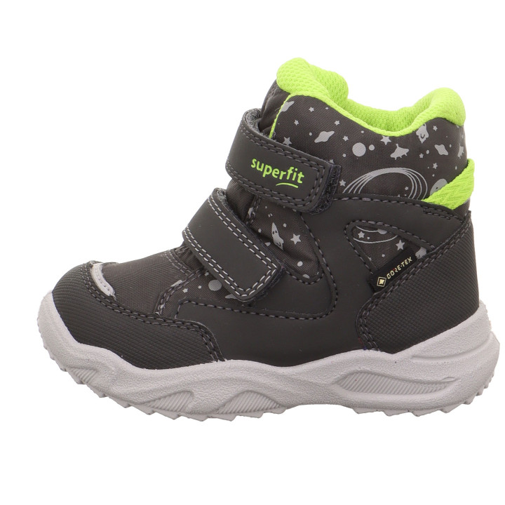 ŚNIEGOWCE SUPERFIT GLACIER GRAU/HELLGRÜN 1-009236-2000 GORE-TEX