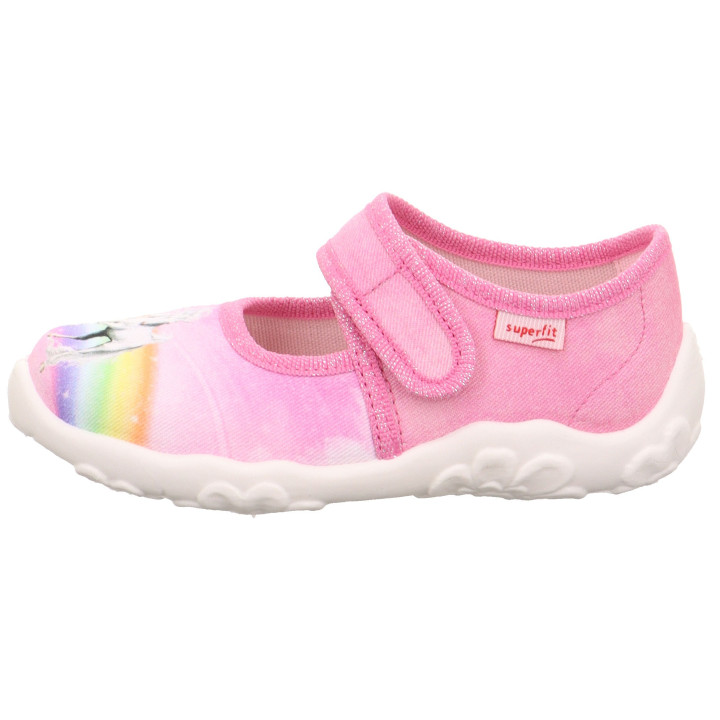 TEXTILE SLIPPERS SUPERFIT BONNY ROSA 1-000281-5530