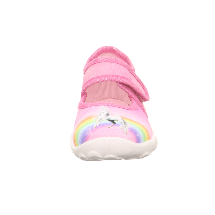 PANTOFLE TEKSTYLNE KAPCIE SUPERFIT BONNY ROSA 1-000281-5530