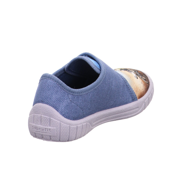 PANTOFLE TEKSTYLNE KAPCIE SUPERFIT BILL BLAU 1-800271-8010