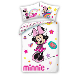 POŚCIEL BAWEŁNIANA 140 X 200 CM DISNEY MINNIE MOUSE MN-1967BL