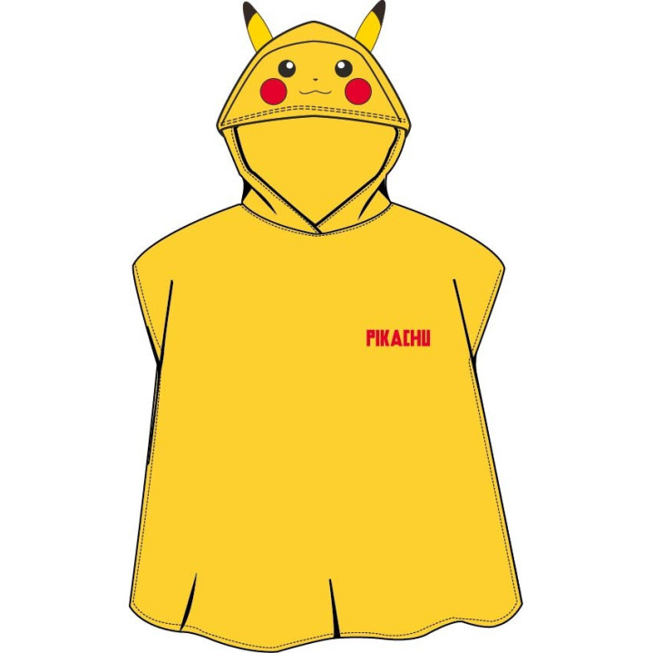 PONCHO RĘCZNIK KĄPIELOWY 50 X 115 CM POKEMON PIKP230615-PONCHO