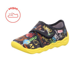 TEXTILE SLIPPERS SUPERFIT BUBBLE DUNKELBLAU 1-006273-8010