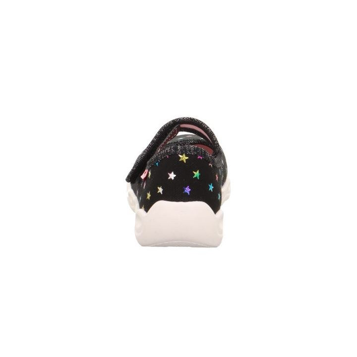 PANTOFLE TEKSTYLNE KAPCIE SUPERFIT BUBBLE SCHWARZ 1-006271-0030