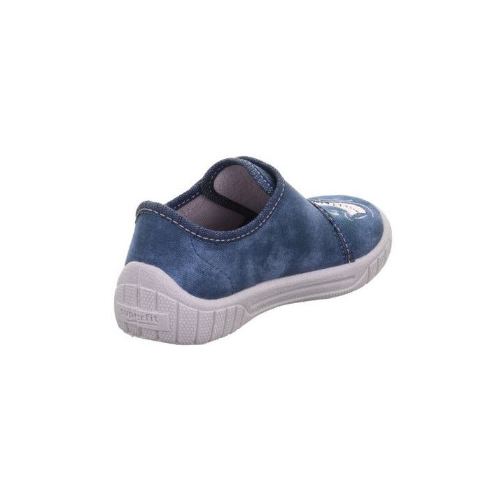 PANTOFLE TEKSTYLNE KAPCIE SUPERFIT BILL BLAU 1-800278-8060