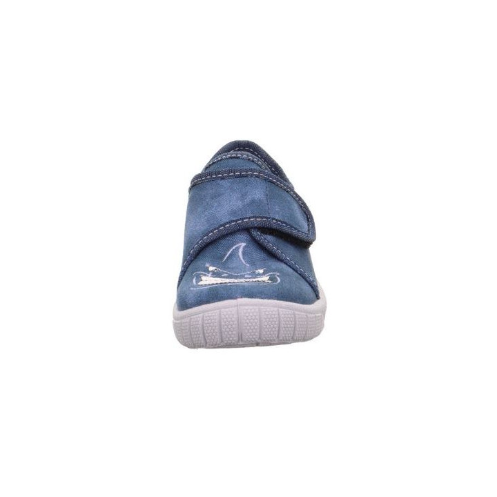 PANTOFLE TEKSTYLNE KAPCIE SUPERFIT BILL BLAU 1-800278-8060