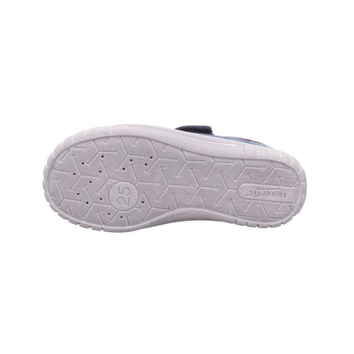 PANTOFLE TEKSTYLNE KAPCIE SUPERFIT BILL BLAU 1-800278-8060