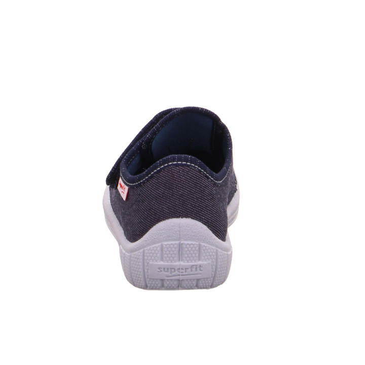 TEXTILE SLIPPERS SUPERFIT BILL BLAU/ROT 1-000271-8100