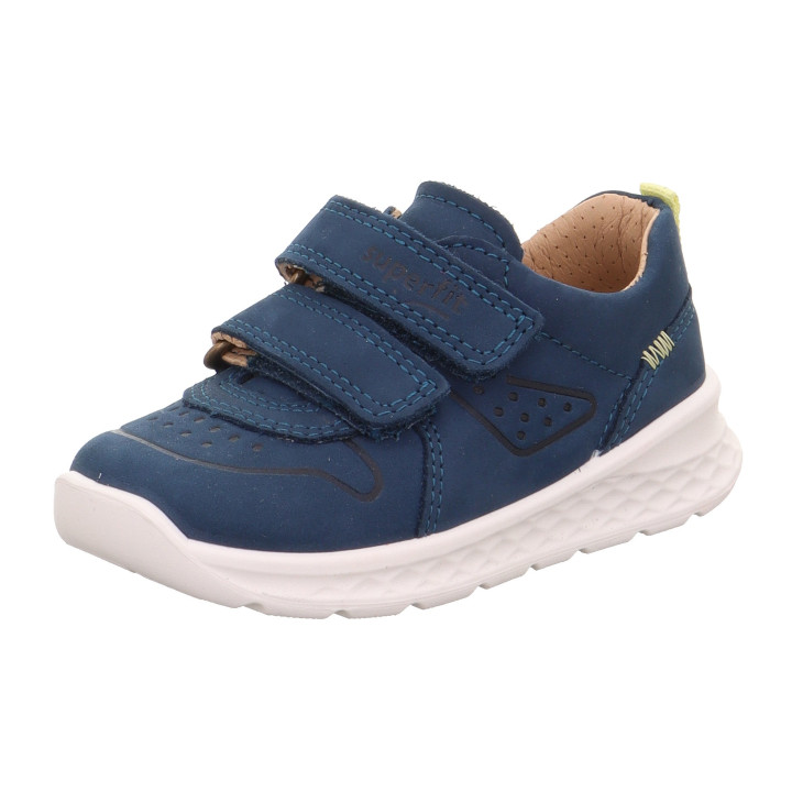 SNEAKERS SUPERFIT BREEZE BLAU/GELB 1-000365-8030