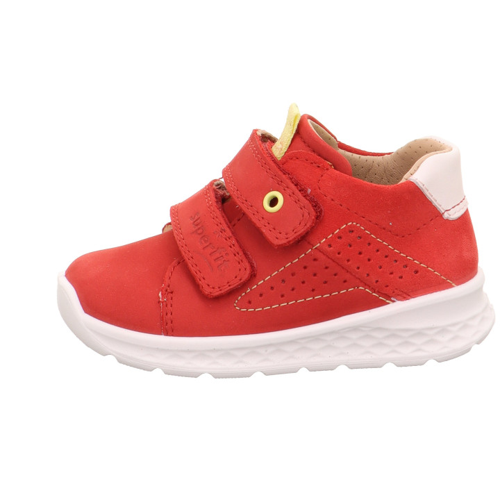 SNEAKERS SUPERFIT BREEZE ROT/GELB 1-000374-5000