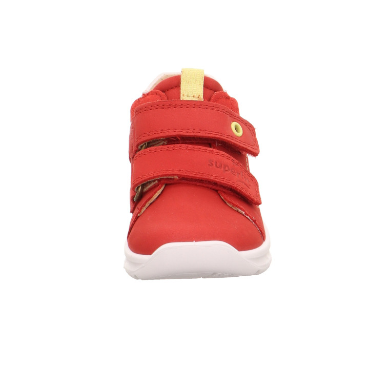 SNEAKERS SUPERFIT BREEZE ROT/GELB 1-000374-5000