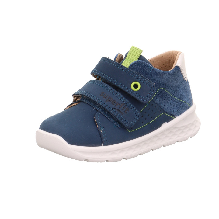 SNEAKERS SUPERFIT BREEZE BLAU/HELLGRUN 1-000374-8020