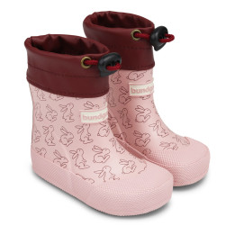 RUBBER BOOTS BAREFOOT BUNDGAARD COVER RABBIT ROSE