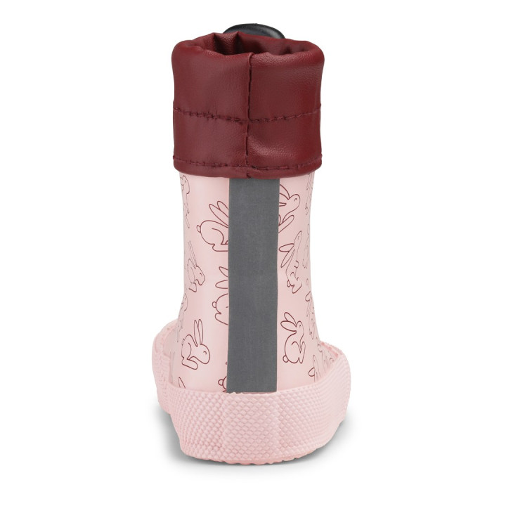 RUBBER BOOTS BAREFOOT BUNDGAARD COVER RABBIT ROSE