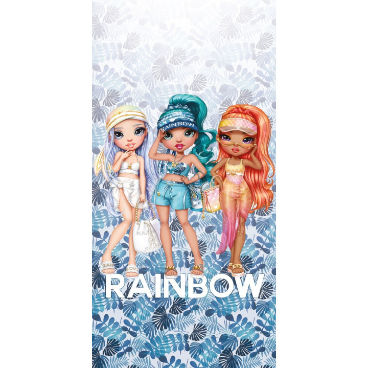 RĘCZNIK KĄPIELOWY PLAŻOWY 70 X 140 CM RAINBOW HIGH RBH-1831T