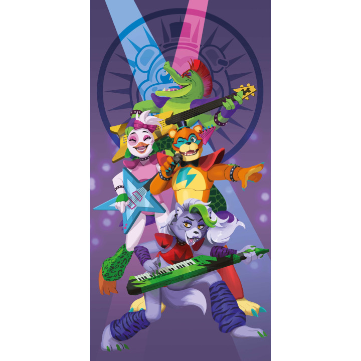 BATH TOWEL 70 X 140 CM FIVE NIGHTS AT FREDDY'S FNAF-5904T