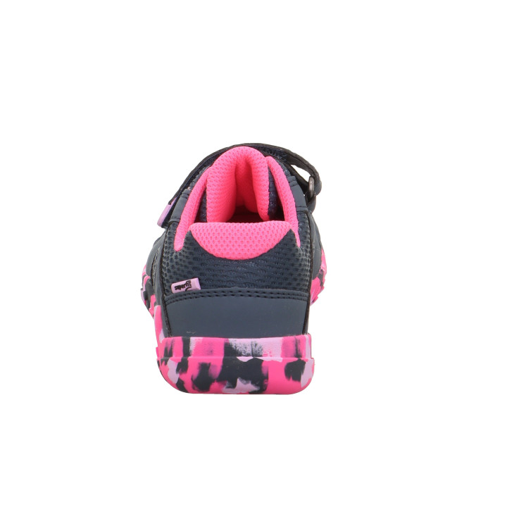 SNEAKERSY BAREFOOT SUPERFIT TRACE BLAU/PINK 1-006030-8020