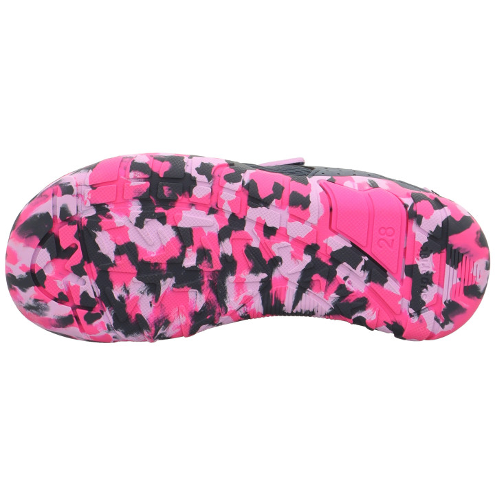 SNEAKERSY BAREFOOT SUPERFIT TRACE BLAU/PINK 1-006030-8020