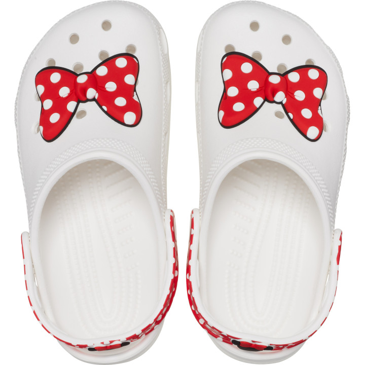 CROCS CLASSIC CLOG DISNEY MINNIE MOUSE WHITE/RED