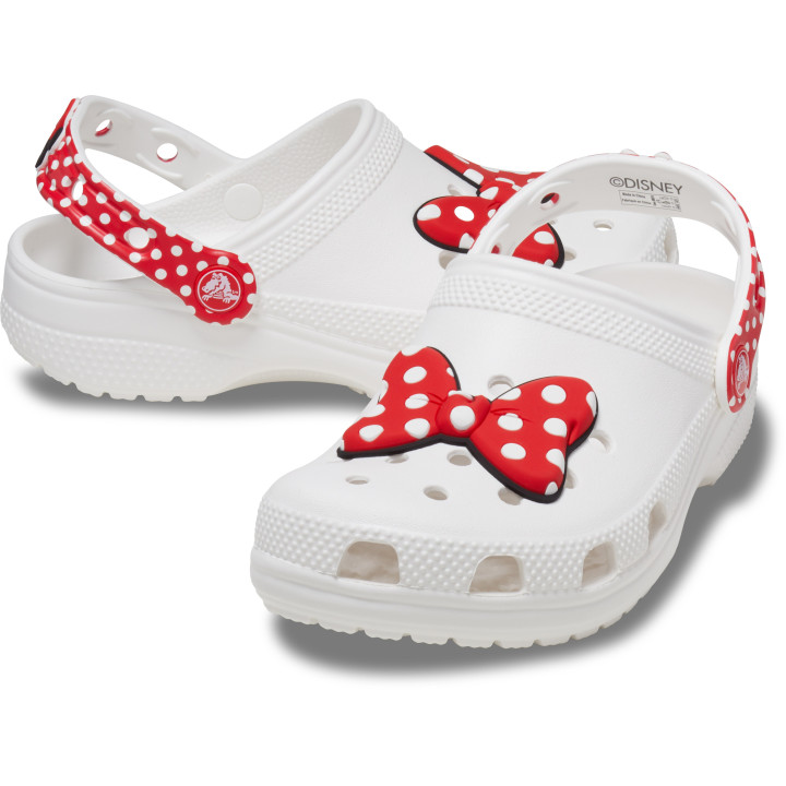 CHODAKI CROCS CLASSIC DISNEY MINNIE MOUSE WHITE/RED