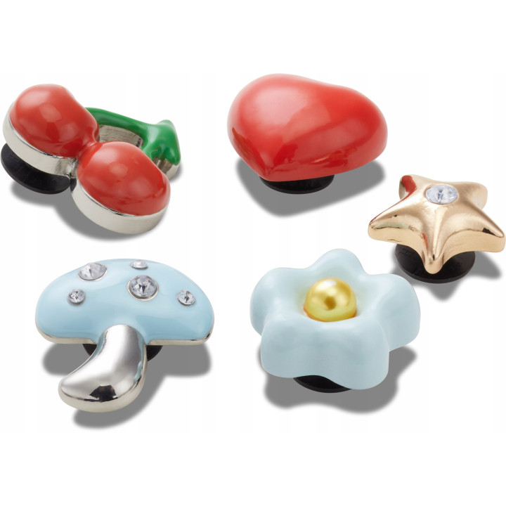 CROCS JIBBITZ™ CHARMS 10012934 PUFFY METALS 5-PACK