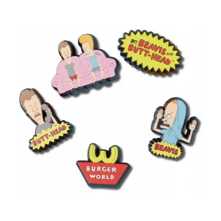 CROCS JIBBITZ™ CHARMS 10010561 BEAVIS AND BUTTHEAD 5-PACK