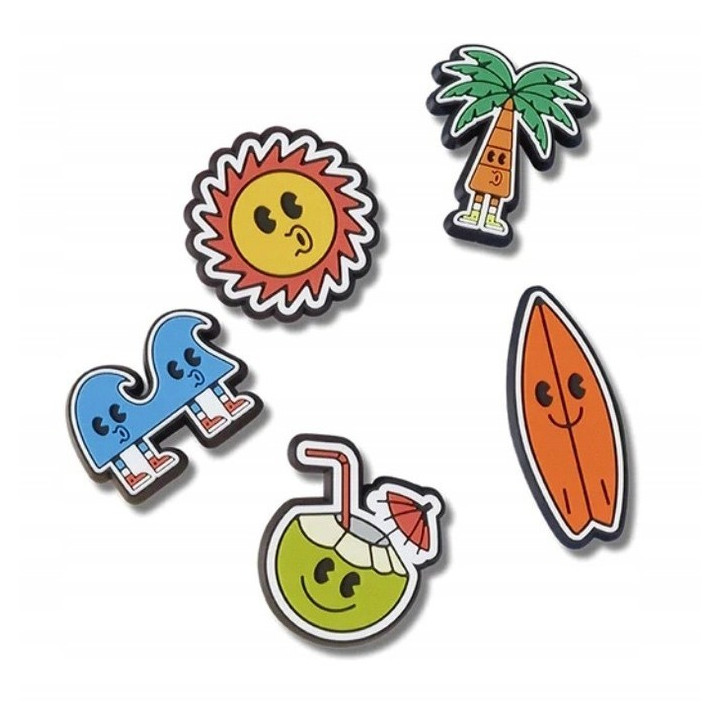 CROCS JIBBITZ™ CHARMS 10012114 TROPIC OH 5-PACK
