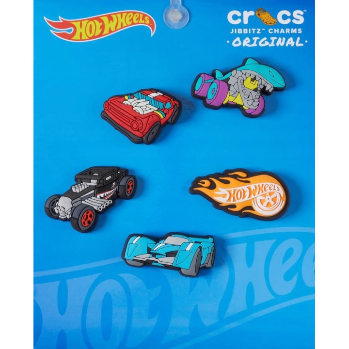CROCS JIBBITZ™ CHARMS 10011478 HOT WHEELS 5-PACK